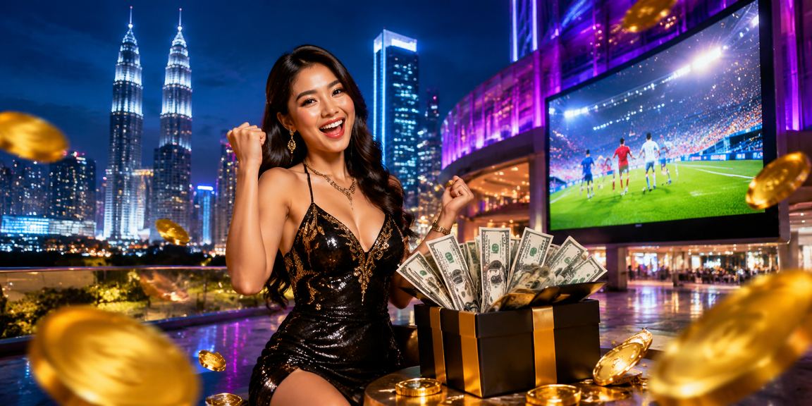 Suasana pertaruhan kasino di Kuala Lumpur dengan pelbagai permainan popular b1a4
