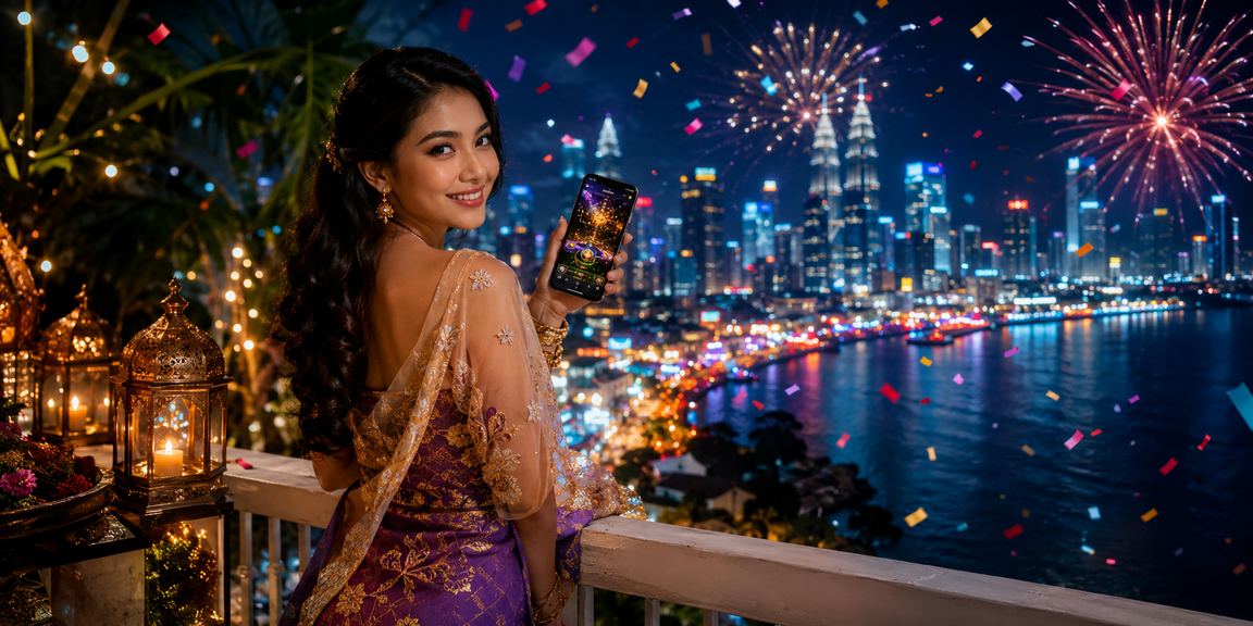 Pemain Malaysia menikmati kasino mudah alih b1a4 di Kuala Lumpur